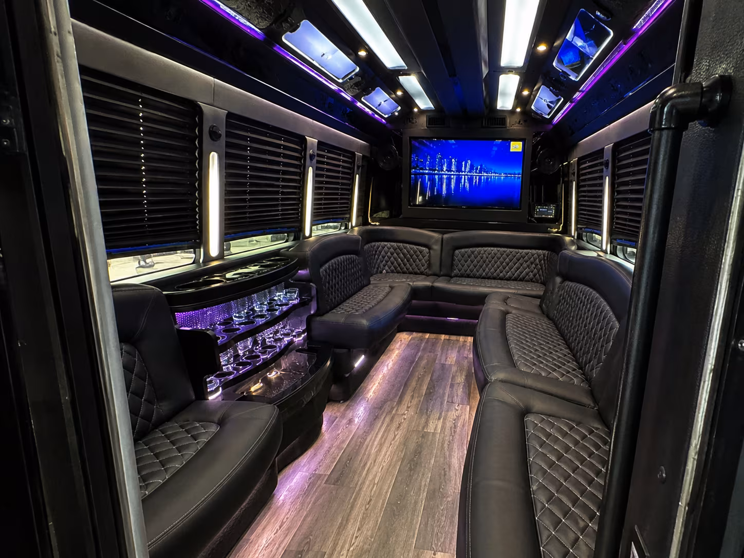 party buses and minibuses for bridal party pickups in vacaville