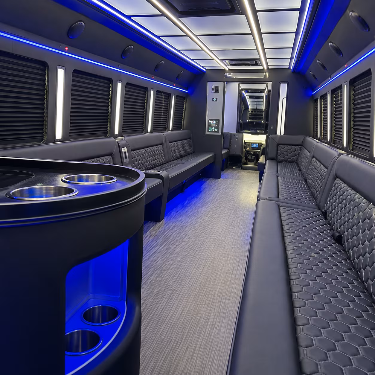 vacaville party bus rentals inside